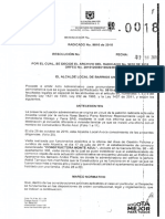 Resolución No.: Lcaldia Mayor Ide Bogota D. C. 5ecetaría de Gobierno Alcaldl Local-Barrios Unidop