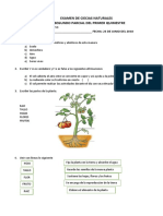 Examen de Ciencias