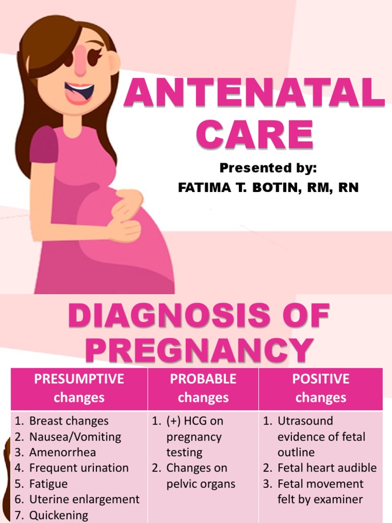 ANC and BF | PDF | Pregnancy | Breastfeeding