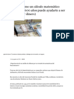 Regla del 72_ cómo un cálculo matemático inventado hace 600 años puede ayudarte a ser rico (y a ahorrar dinero) - LA NACION