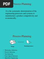 Process Planning