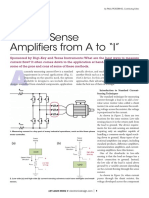 Current-Sense Amplifiers From A To "I": Paul Pickering