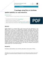 SpNetPrep: An R Package Using Shiny To Facilitate Spatial Statistics On Road Networks