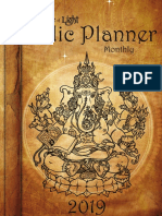 2019 Vedic Planner Printing Version