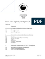 Engineering Drawing and CAD - The university of plymouth - Course notes.pdf