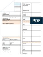 Date General Data: Immunizations Screening Tests