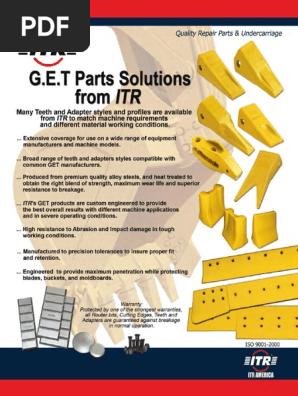 Catalogo Puntas Itr Actual Pdf Construction Equipment Industrial Equipment