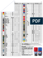 Tamiya Color Matching List