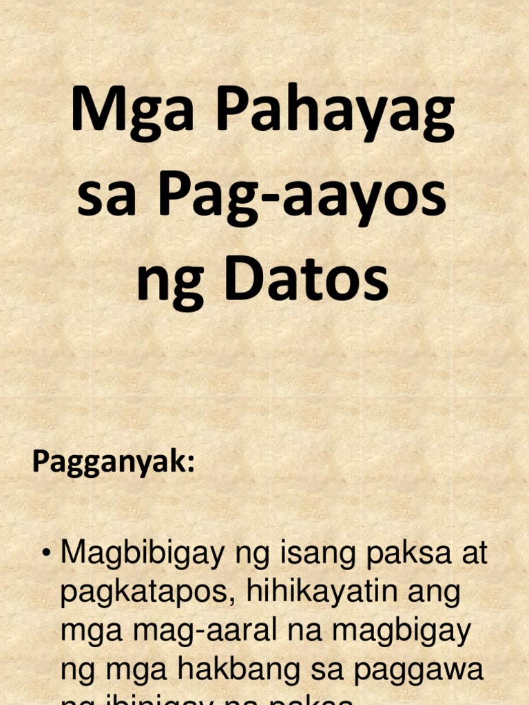 Mga-Pahayag-sa-Pag-aayos-ng-Datos.pptx