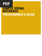 Simple Serial Interface (SSI) Programmers Guide