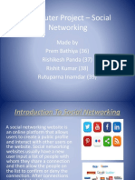 Computer Project - Social Networking