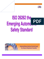 ISO 26262 The ISO 26262 The Emerging Automotive Emerging Automotive Safety Standard Safety Standard Safety Standard Safety Standard