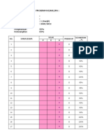 Format Nilai Raport