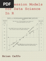 Regression Models For Data Science in R by Brian Caffo