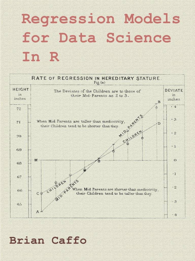 Regression Models For Data Science in R by Brian Caffo | PDF ...