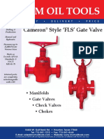 FLS BROCHURE Cameron Style FLS Gate Valve Rev 2
