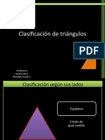 Clasificación de Triángulos