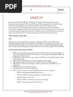 Unit Iv: Representing Web Data: XML