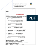 Las Analogías Ejercico Estudiantes