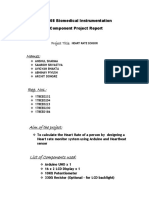 Names:: EEE1008 Biomedical Instrumentation J Component Project Report