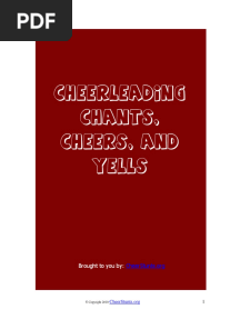 Cheers and Yells