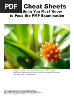 Third Rock PMP Cheat Sheet Overview | PDF | Scrum (Software Development ...