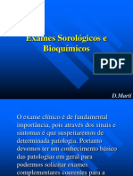 Aula de Exames Sorologicos e Bioquimicos