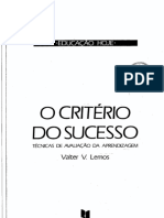 O Criterio Do Sucesso