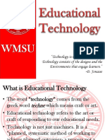 "Technology Is More Than Hardware. Technology Consists of The Designs and The Environments That Engage Learners." - D. Jonasse