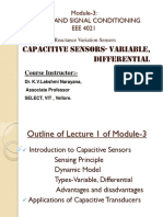 Capacitive Sensors: Measuring Levels, Displacements & More