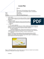 Lesson Plan Biotic and Abiotic