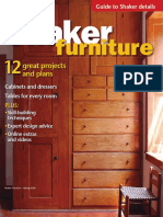 Fine Woodworking Specials - Shaker Furniture Spring 2018