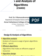 DAA Unit I Presentation Slides