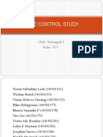 Case Control Study