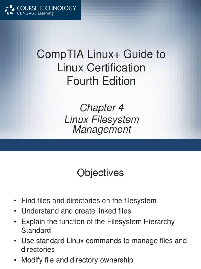 Comptia Linux+ Guide To Linux Certification Fourth Edition | PDF | File ...