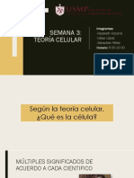 Semana 3 Teoría Celular Biologia