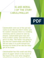 Ending of The Story Cabulliwallah