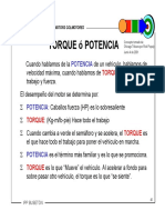 Torque y Potencia (Sólo Lectura)