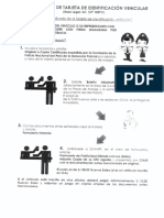 Trámite para Duplicado de Tarjeta de Identificación Vehicular.