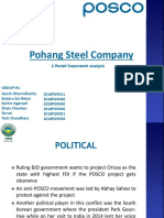 Pohang Steel Company PESTEL Analysis