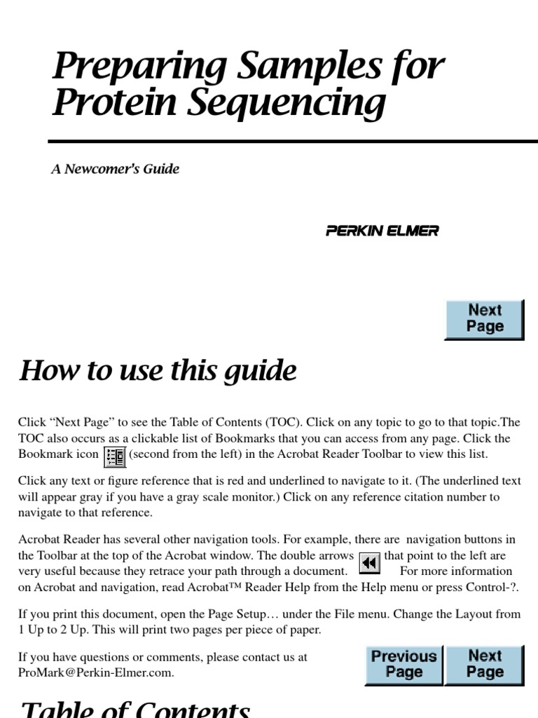 Sample Preparation | PDF | Protein Purification | Proteolysis