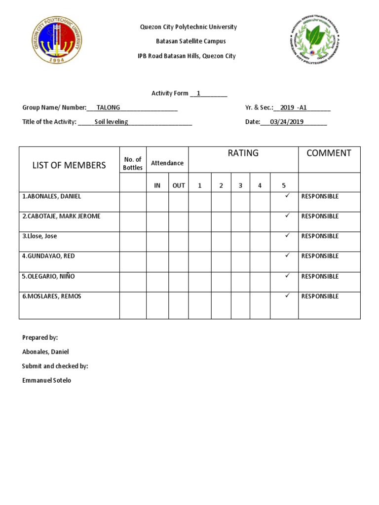 Student Activity Reports | PDF