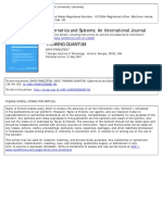 Cybernetics and Systems: An International Journal