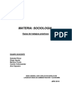 Cuadernillo de Trabajos Practicos Sociologia 1er Cuat 2010