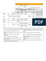 Time Table.: (Year: 2019-20 Sem: 3 Degree: B.E. Department:COMPUTER ENGINEERING Section: 3) Time Table (CORE)