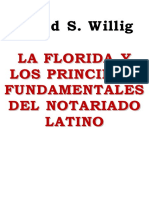 La Florida y los Principios Fundamentales del Notariado Latino