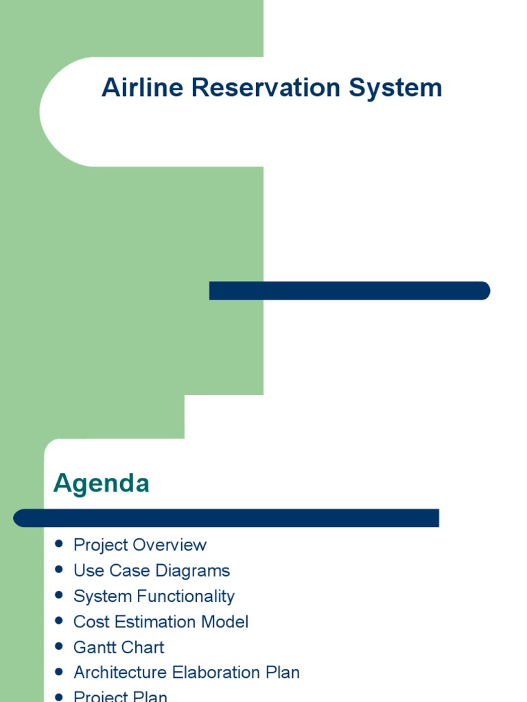 Airline Reservation System ER Diagram | PDF | Databases | Computer ...