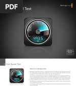 Disk Speed Test Manual