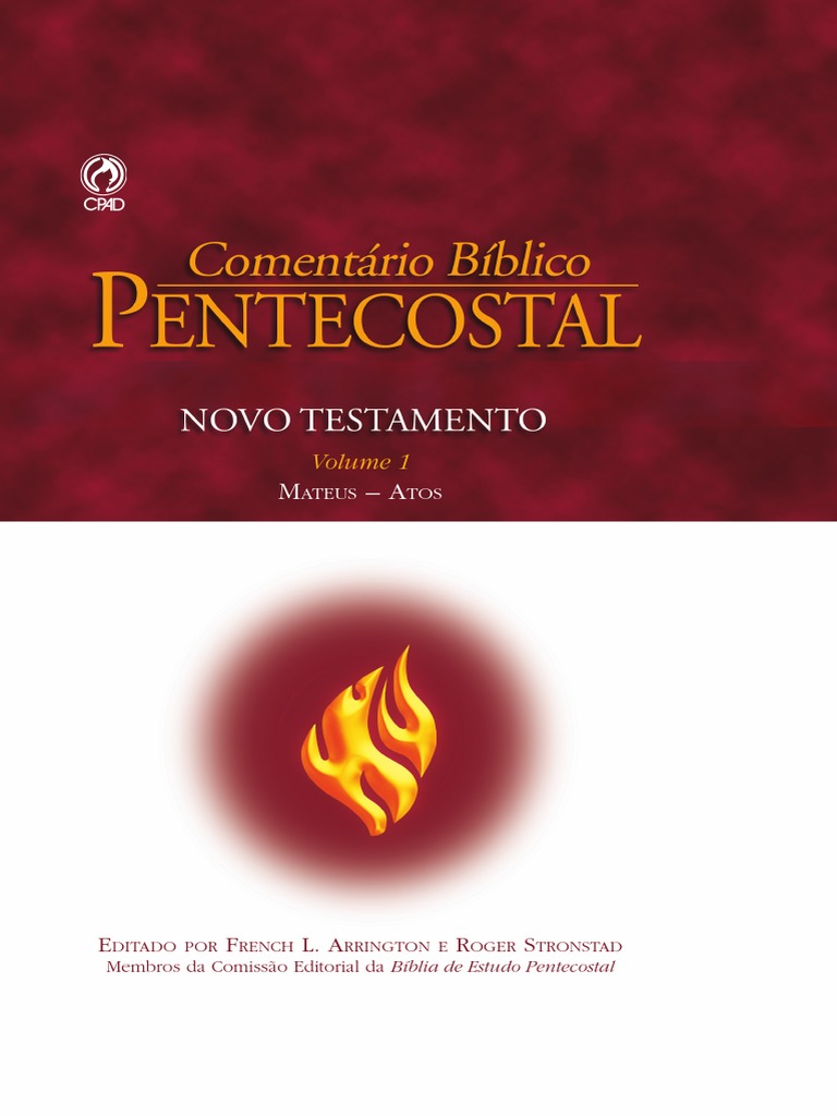 Comentário Bíblico Pentecostal N.T Vol 1 | Evangelho de Mateus