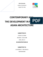 Contemporary Asia The Development in Modern Asian Architecture